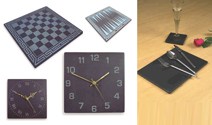 Slate Placemats | Slate Coasters | Slate Clocks | Delabole Slate 