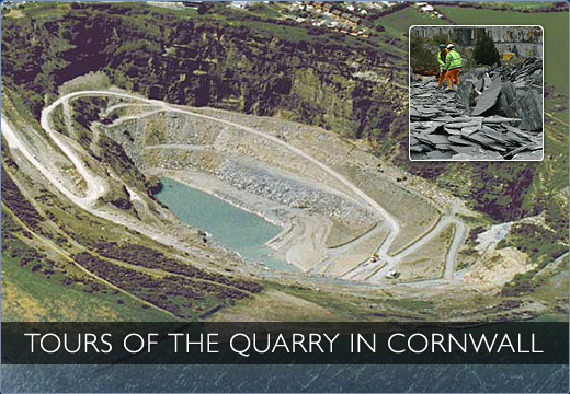 Tours of the Quarry in Cornwall 