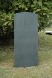 Fine Rubbed Headstone with Oval Top