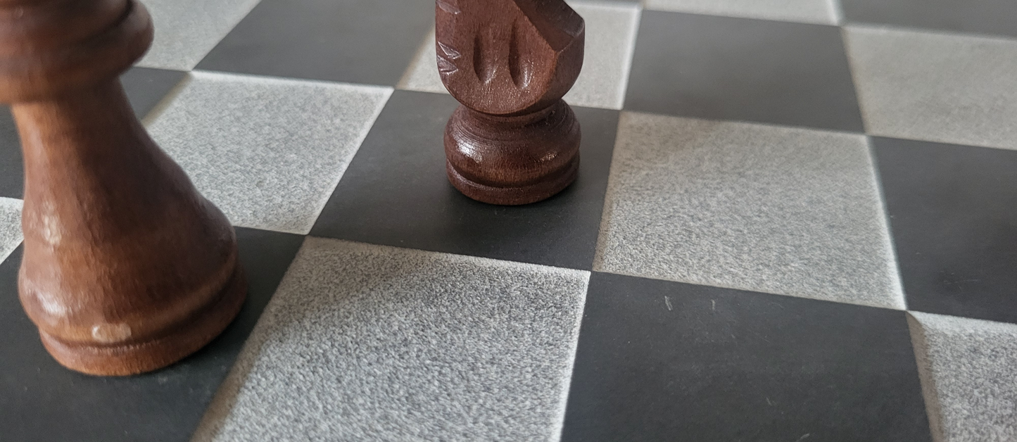 Slate Chess board